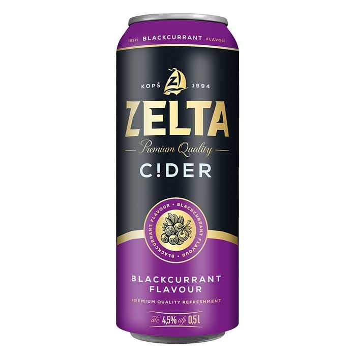 Sidrs Zelta C!der Blackcurrant 4.5% CAN