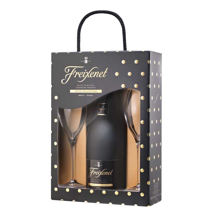 Dzirkst.vīns Freixenet Negro Brut 11.5%+2gl.