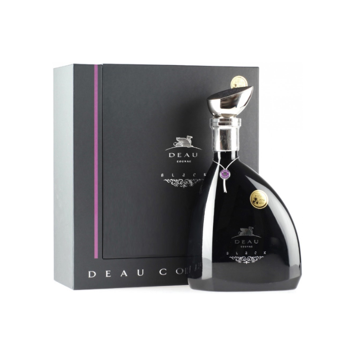 Konjaks DEAU Black white Gift box 40%