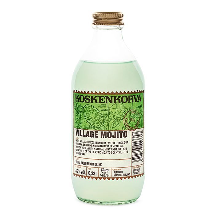 Alk.kokt. Koskenkorva Village Mojito4.7% st.