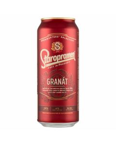 Alus Staropramen Granat 4.8% skārd.