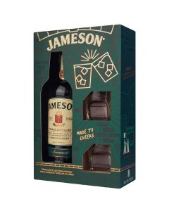Viskijs Jameson 40% ar divām glāzēm