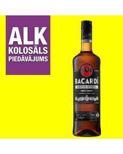 Rums Bacardi Carta Negra 37.5%