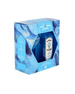 Džins Bombay Sapphire 40% +Glāze