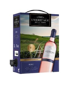 Rozā vīns L'Heritage De La Terre Vin Rose 11%