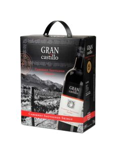 Sarkanv. Gran Castillo Cab.Sauv.Shiraz 12% BIB