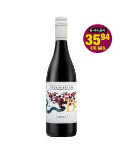 Sarkanv. Deakin Estate Shiraz 13.5%