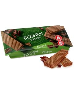 Vafeles Roshen Wafers ar šokolādes pild.
