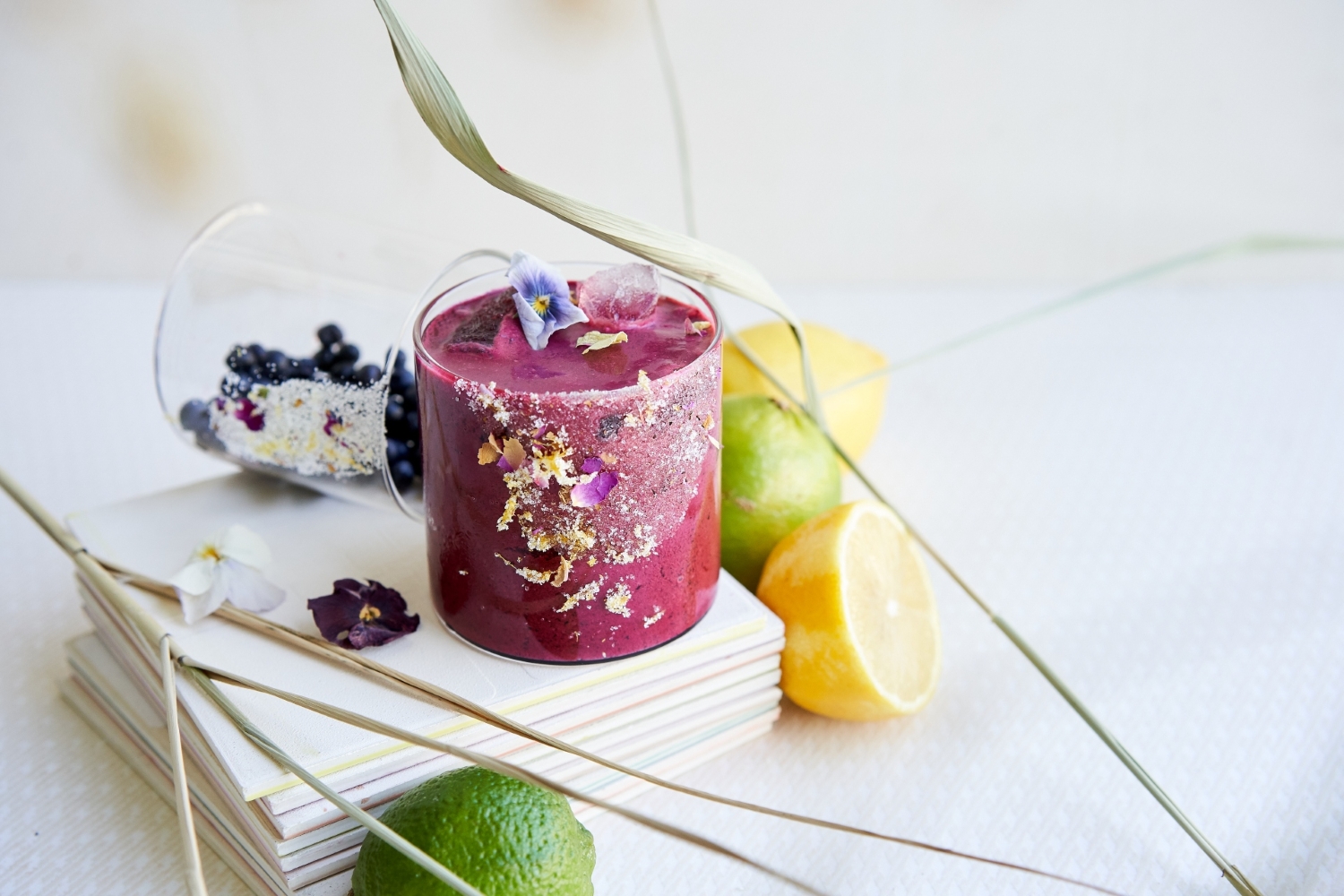 Krēmīgais melleņu mohito kokteilis