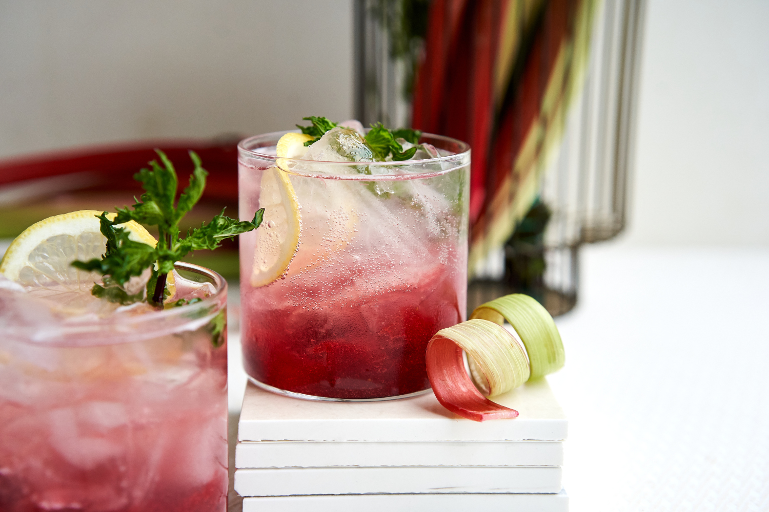 Rabarberu mohito kokteiļa recepte