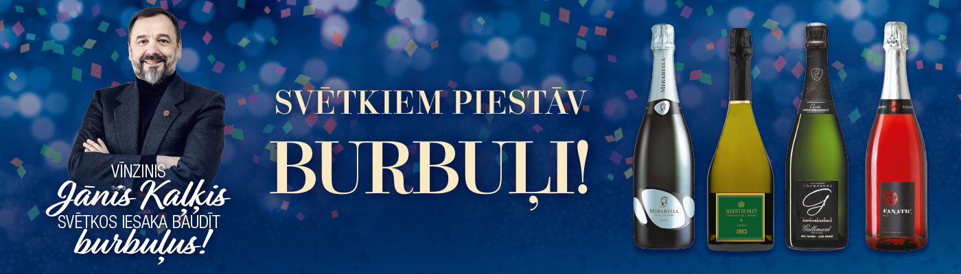 Jāņa Kaļķa dzirkstošo vīnu izlase