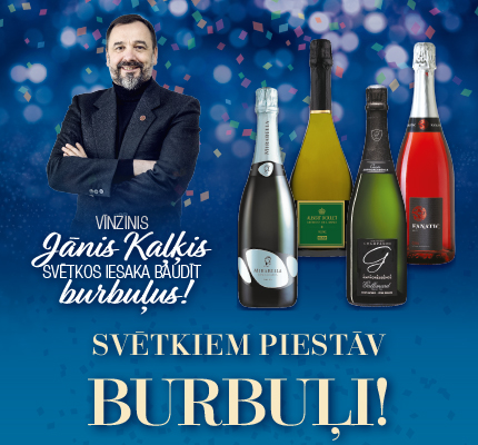 Jāņa Kaļķa dzirkstošo vīnu izlase