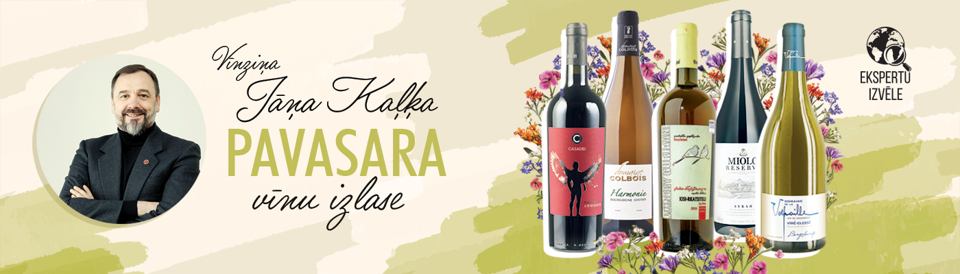 Jāņa Kaļķa dzirkstošo vīnu izlase